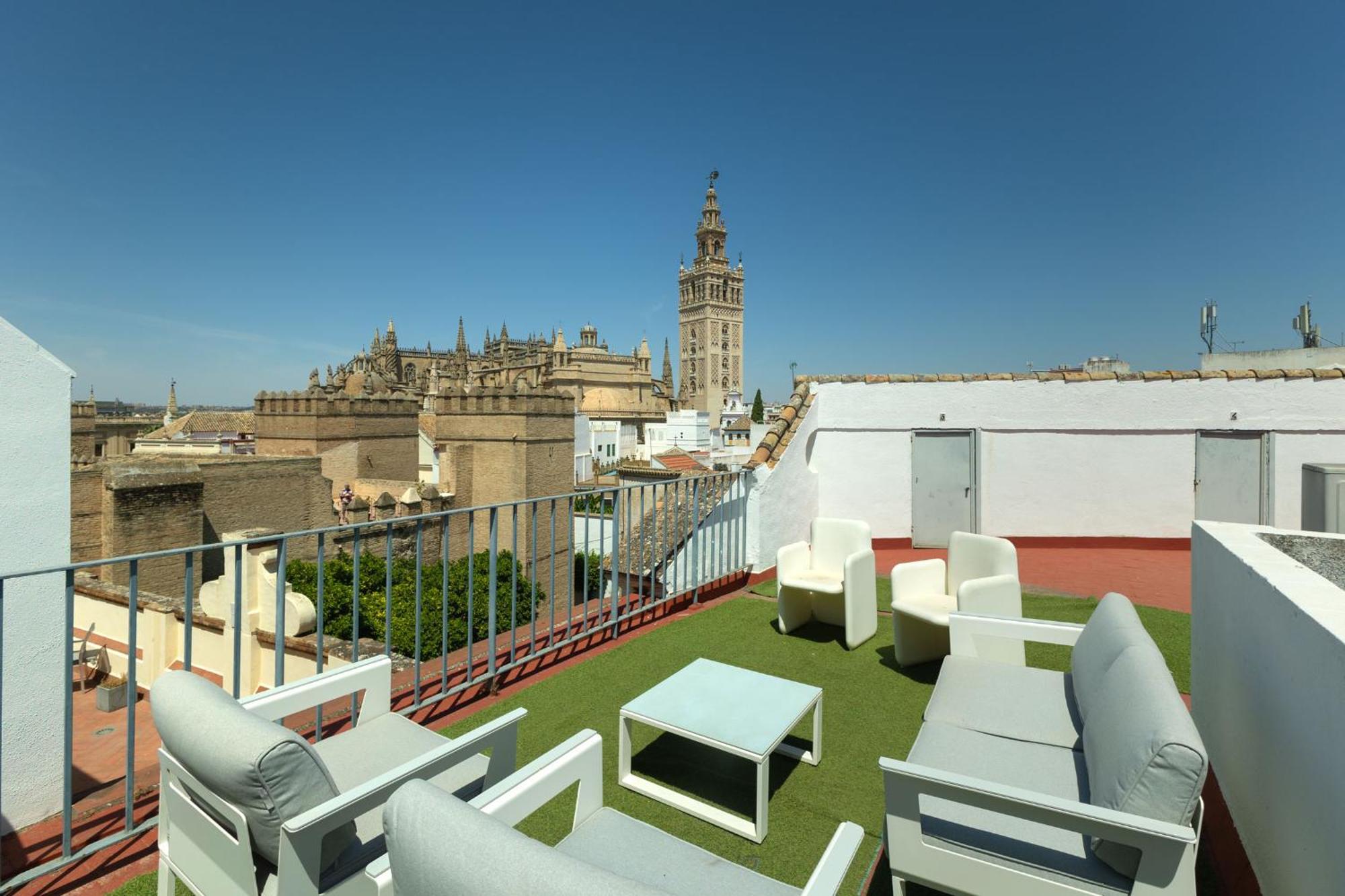 Appartamento Alianza Giralda Sky view by Valcambre Siviglia Esterno foto